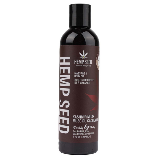 Massage Oil Kashmir Musk 8 fl oz / 237 ml – Rechargeable, Discreet, Intimate Wellness Accessory – Quiet, Rechargeable, Waterproof, Couples & Solo Use, Discreet Intimate Wellness Accessory