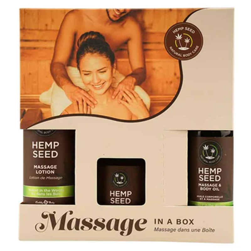 Massage in A Box: Naked In The Woods – Rechargeable, Discreet, Intimate Wellness Accessory – Quiet, Rechargeable, Waterproof, Couples & Solo Use, Discreet Intimate Wellness Accessory