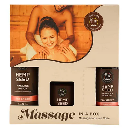 Massage in A Box: Isle of You – Rechargeable, Discreet, Intimate Wellness Accessory – Quiet, Rechargeable, Waterproof, Couples & Solo Use, Discreet Intimate Wellness Accessory