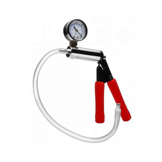 Deluxe Steel Hand Pump – Rechargeable, Discreet, Intimate Wellness Accessory – Quiet, Rechargeable, Waterproof, Couples & Solo Use, Discreet Intimate Wellness Accessory