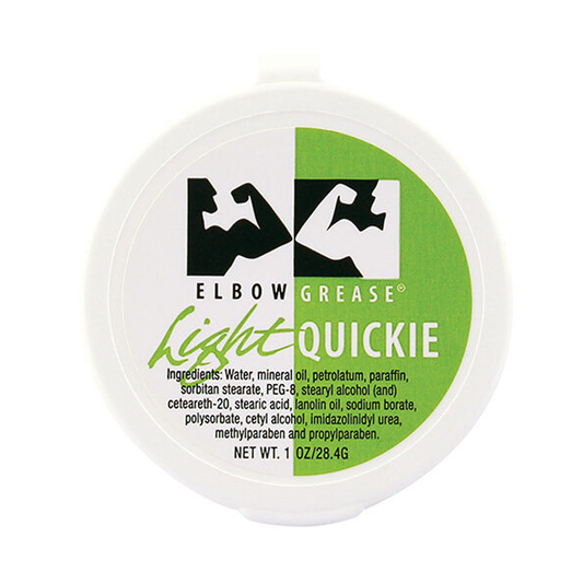 Light Cream Quickie 1oz – Rechargeable, Discreet, Intimate Wellness Accessory – Quiet, Rechargeable, Waterproof, Couples & Solo Use, Discreet Intimate Wellness Accessory