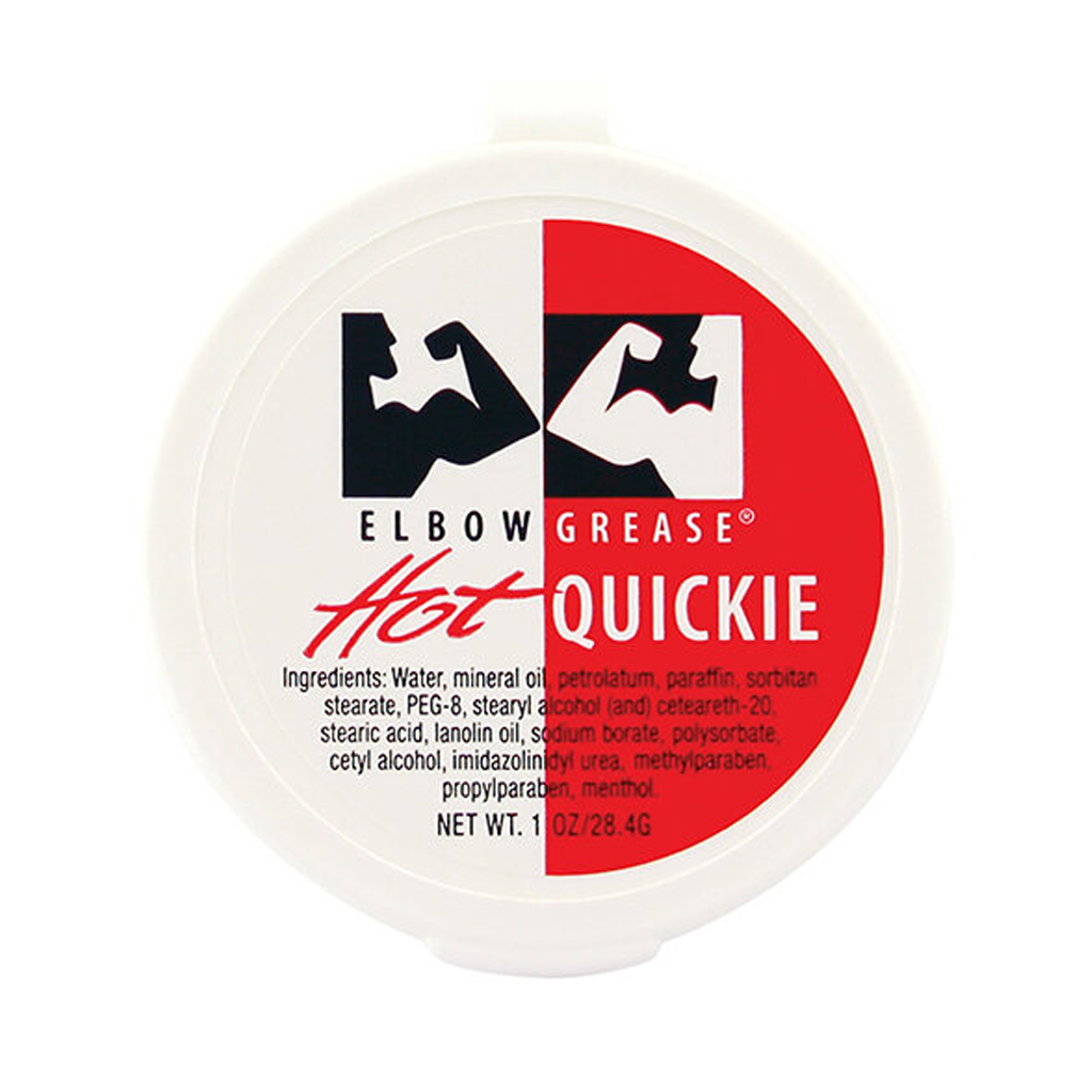 Hot Cream Quickie 1oz – Rechargeable, Discreet, Intimate Wellness Accessory – Quiet, Rechargeable, Waterproof, Couples & Solo Use, Discreet Intimate Wellness Accessory