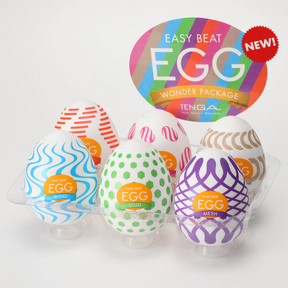 Egg Variety Pack - Wonder – Rechargeable, Discreet, Intimate Wellness Accessory – Quiet, Rechargeable, Waterproof, Couples & Solo Use, Discreet Intimate Wellness Accessory