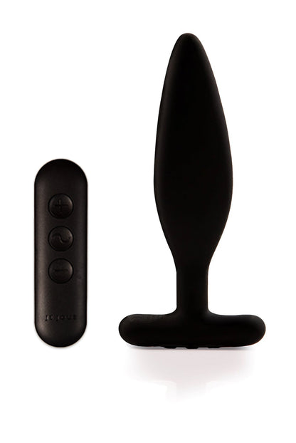 Egon Vibrating Butt Plug Black – Rechargeable, Discreet, Intimate Wellness Accessory – Quiet, Rechargeable, Waterproof, Couples & Solo Use, Discreet Intimate Wellness Accessory