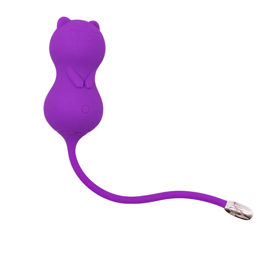 Kitty Cat Kegel massager – Rechargeable, Discreet, Intimate Wellness Accessory – Quiet, Rechargeable, Waterproof, Couples & Solo Use, Discreet Intimate Wellness Accessory