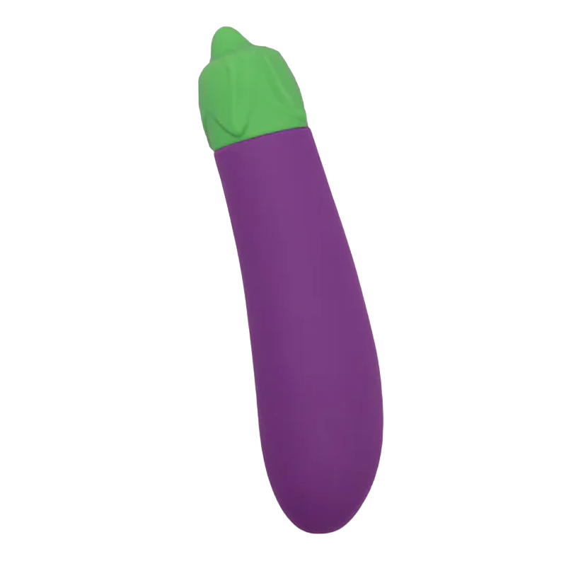 Eggplant Emojibator – Rechargeable, Discreet, Intimate Wellness Accessory – Quiet, Rechargeable, Waterproof, Couples & Solo Use, Discreet Intimate Wellness Accessory