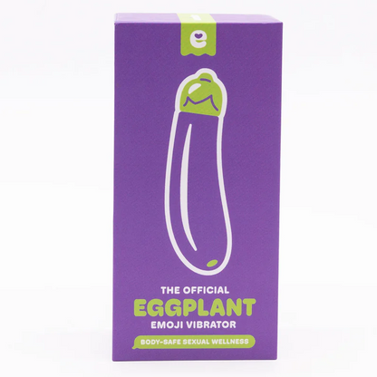 Eggplant Emojibator – Rechargeable, Discreet, Intimate Wellness Accessory – Quiet, Rechargeable, Waterproof, Couples & Solo Use, Discreet Intimate Wellness Accessory