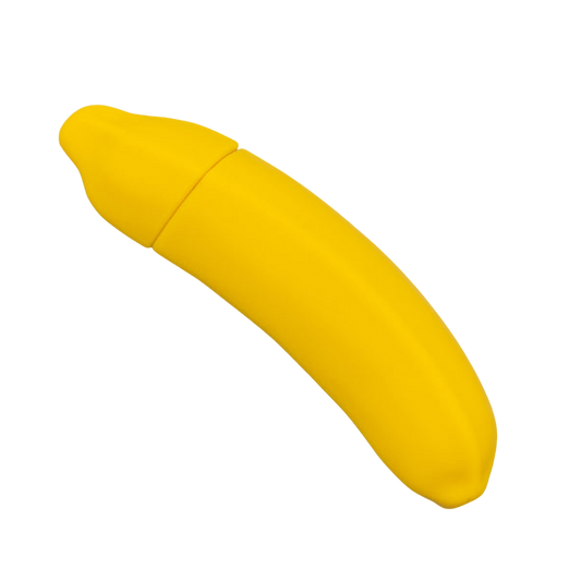 Banana Emojibator – Rechargeable, Discreet, Intimate Wellness Accessory – Quiet, Rechargeable, Waterproof, Couples & Solo Use, Discreet Intimate Wellness Accessory