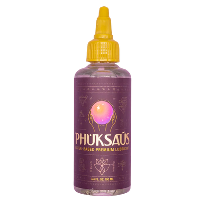 Phuksaus Water-Based Premium personal lubricant – Rechargeable, Discreet, Intimate Wellness Accessory – Quiet, Rechargeable, Waterproof, Couples & Solo Use, Discreet Intimate Wellness Accessory