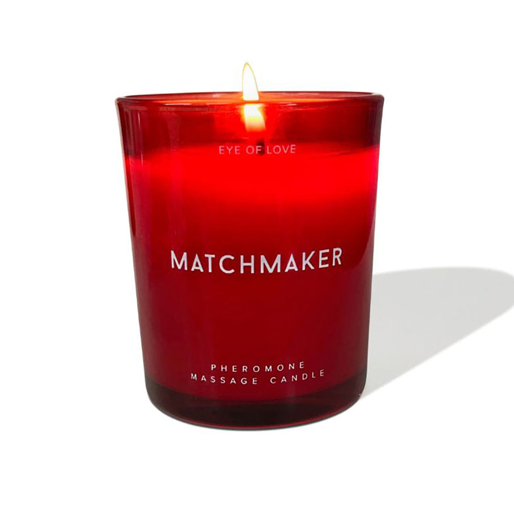 Matchmaker Red Diamond Pheromone Massage Candle - Attract Him 150ml / 5.0 fl oz – Rechargeable, Discreet, Intimate Wellness Accessory – Quiet, Rechargeable, Waterproof, Couples & Solo Use, Discreet Intimate Wellness Accessory
