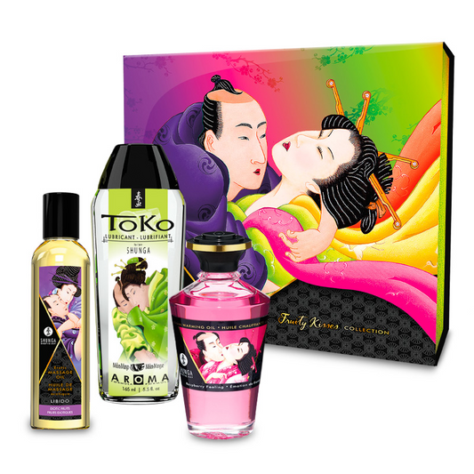 Luxury Gift Sets - Fruity Kisses Collection – Rechargeable, Discreet, Intimate Wellness Accessory – Quiet, Rechargeable, Waterproof, Couples & Solo Use, Discreet Intimate Wellness Accessory