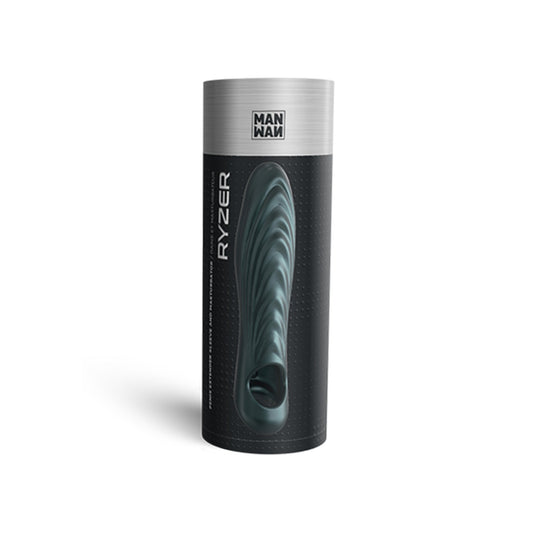 RYZER - PINE GREY – Rechargeable, Discreet, Intimate Wellness Accessory – Quiet, Rechargeable, Waterproof, Couples & Solo Use, Discreet Intimate Wellness Accessory