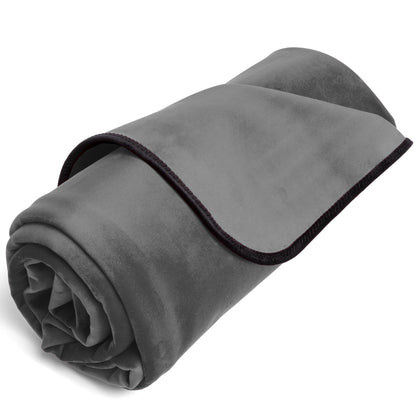 Facinator Throw Grey Microvelvet - Mini – Rechargeable, Discreet, Intimate Wellness Accessory – Quiet, Rechargeable, Waterproof, Couples & Solo Use, Discreet Intimate Wellness Accessory