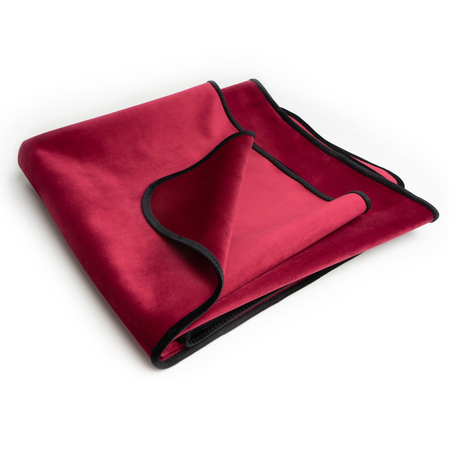 Fascinator Throw Merlot  Microvelvet - Mini – Rechargeable, Discreet, Intimate Wellness Accessory – Quiet, Rechargeable, Waterproof, Couples & Solo Use, Discreet Intimate Wellness Accessory