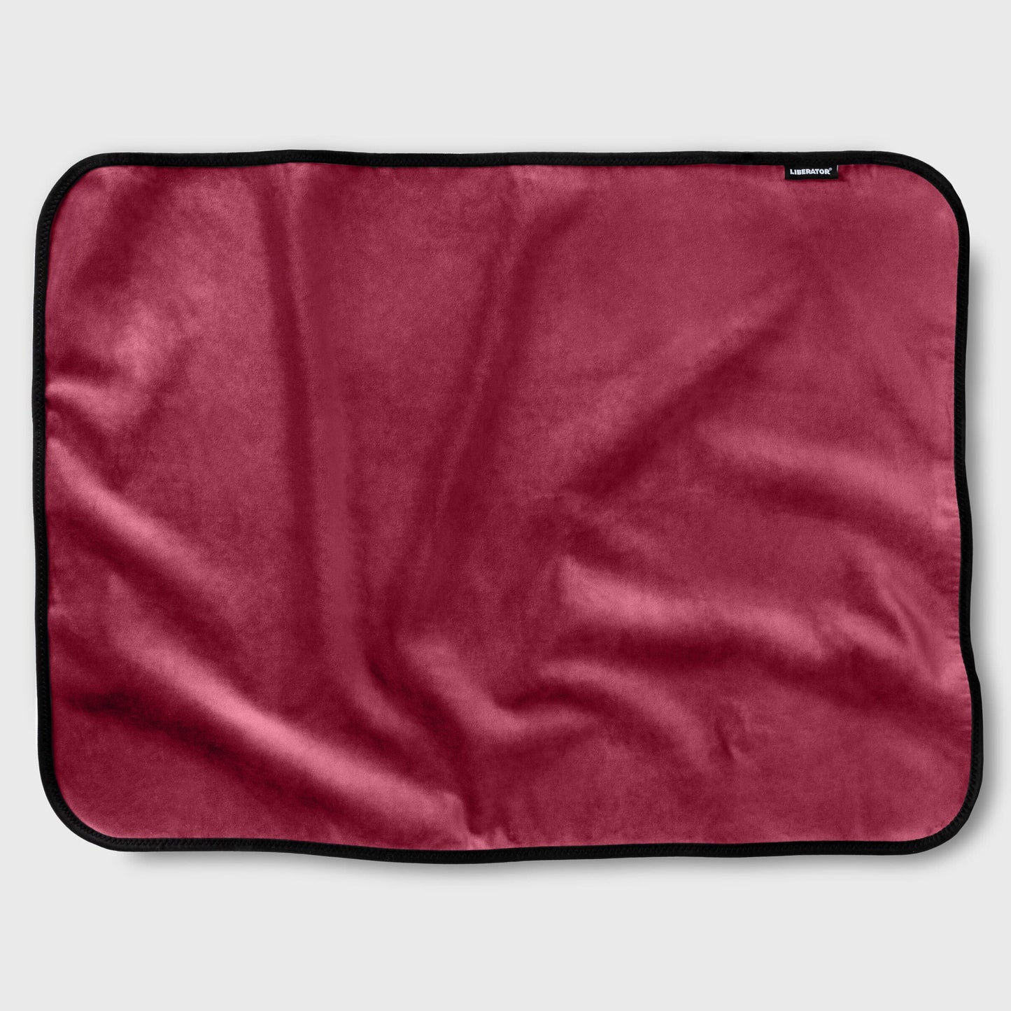 Fascinator Throw Merlot  Microvelvet - Mini – Rechargeable, Discreet, Intimate Wellness Accessory – Quiet, Rechargeable, Waterproof, Couples & Solo Use, Discreet Intimate Wellness Accessory