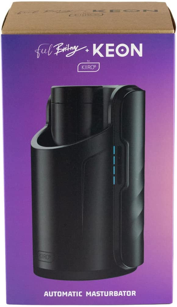 FeelBritney Stroker  + Keon Combo Set – Rechargeable, Discreet, Intimate Wellness Accessory – Quiet, Rechargeable, Waterproof, Couples & Solo Use, Discreet Intimate Wellness Accessory