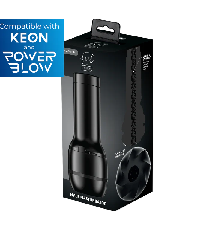 Feel Sensation - Power Blow compatible – Rechargeable, Discreet, Intimate Wellness Accessory – Quiet, Rechargeable, Waterproof, Couples & Solo Use, Discreet Intimate Wellness Accessory