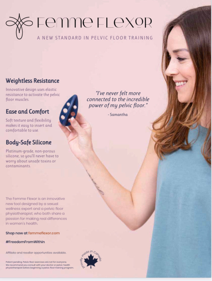 Flexor - Midnight Blue – Rechargeable, Discreet, Intimate Wellness Accessory – Quiet, Rechargeable, Waterproof, Couples & Solo Use, Discreet Intimate Wellness Accessory