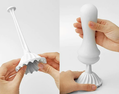 FLEX Silky White – Rechargeable, Discreet, Intimate Wellness Accessory – Quiet, Rechargeable, Waterproof, Couples & Solo Use, Discreet Intimate Wellness Accessory