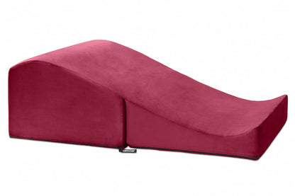 Flip Ramp Merlot Microvelvet – Rechargeable, Discreet, Intimate Wellness Accessory – Quiet, Rechargeable, Waterproof, Couples & Solo Use, Discreet Intimate Wellness Accessory