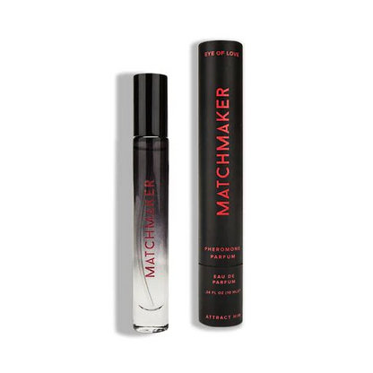 Matchmaker Black Diamond LGBTQ Pheromone Parfum - Attract Him - 10ml / 0.33 fl oz – Rechargeable, Discreet, Intimate Wellness Accessory – Quiet, Rechargeable, Waterproof, Couples & Solo Use, Discreet Intimate Wellness Accessory