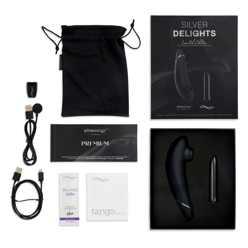 Golden Moments Collection 2 - Black – Rechargeable, Discreet, Intimate Wellness Accessory – Quiet, Rechargeable, Waterproof, Couples & Solo Use, Discreet Intimate Wellness Accessory