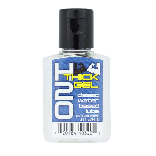 H20 Classic Thick Gel .81 oz/24 mL – Rechargeable, Discreet, Intimate Wellness Accessory – Quiet, Rechargeable, Waterproof, Couples & Solo Use, Discreet Intimate Wellness Accessory