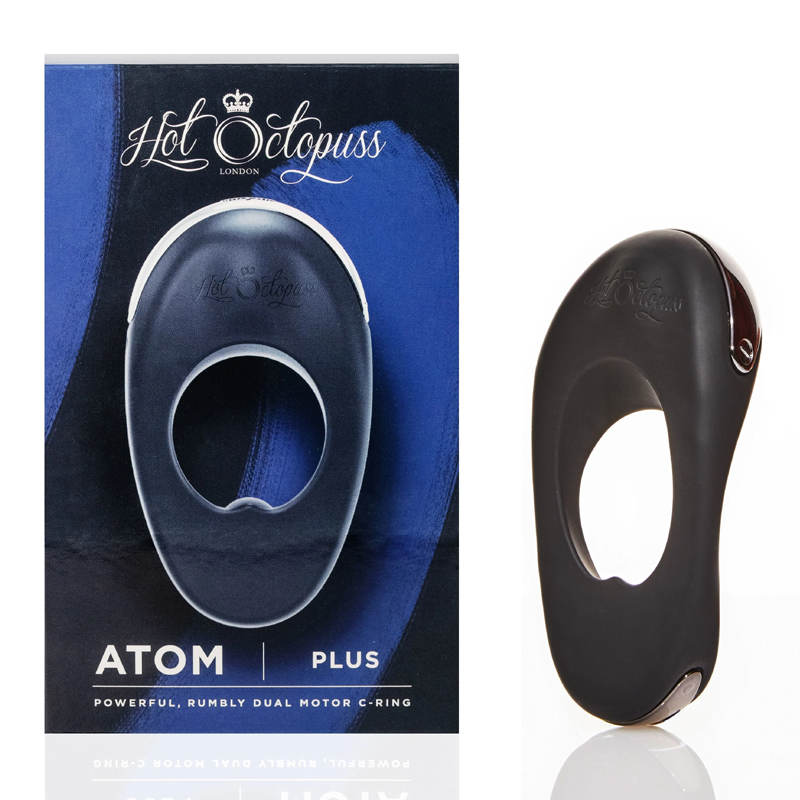 ATOM PLUS – Rechargeable, Discreet, Intimate Wellness Accessory – Quiet, Rechargeable, Waterproof, Couples & Solo Use, Discreet Intimate Wellness Accessory
