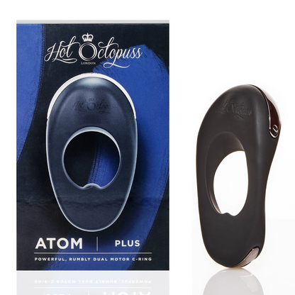 ATOM PLUS – Rechargeable, Discreet, Intimate Wellness Accessory – Quiet, Rechargeable, Waterproof, Couples & Solo Use, Discreet Intimate Wellness Accessory