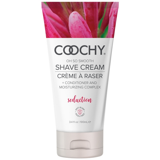 Shave Cream - Seduction 3.4oz | 100mL – Rechargeable, Discreet, Intimate Wellness Accessory – Quiet, Rechargeable, Waterproof, Couples & Solo Use, Discreet Intimate Wellness Accessory