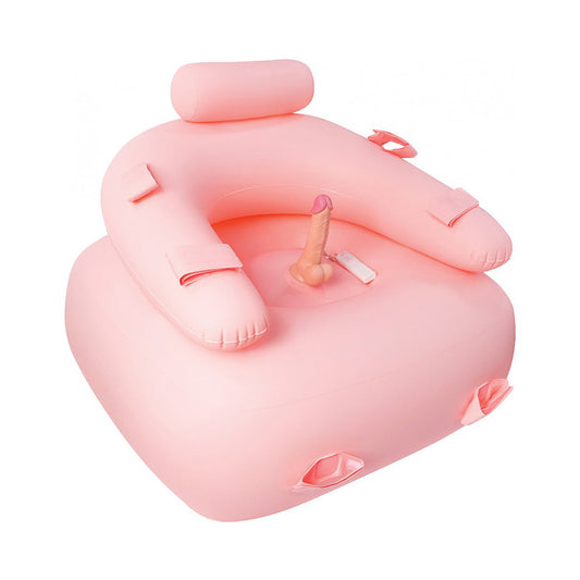 Get Down On It Inflatable Vibrating Dild – Rechargeable, Discreet, Intimate Wellness Accessory – Quiet, Rechargeable, Waterproof, Couples & Solo Use, Discreet Intimate Wellness Accessory