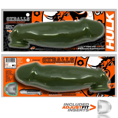 HULK, gargantic cocksheath - ARMY – Rechargeable, Discreet, Intimate Wellness Accessory – Quiet, Rechargeable, Waterproof, Couples & Solo Use, Discreet Intimate Wellness Accessory