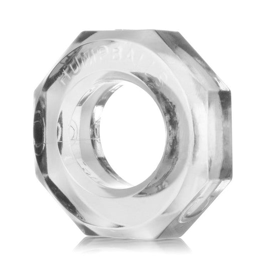HUMPBALLS, cockring - CLEAR – Rechargeable, Discreet, Intimate Wellness Accessory – Quiet, Rechargeable, Waterproof, Couples & Solo Use, Discreet Intimate Wellness Accessory