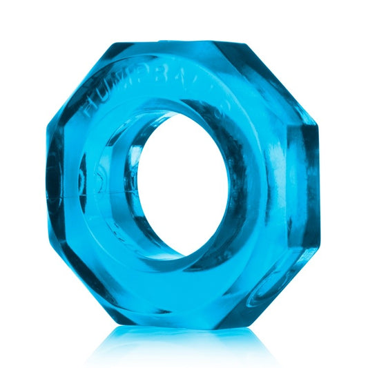 HUMPBALLS, screw cockring, ICE BLUE – Rechargeable, Discreet, Intimate Wellness Accessory – Quiet, Rechargeable, Waterproof, Couples & Solo Use, Discreet Intimate Wellness Accessory