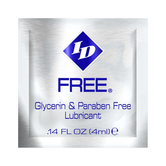 ID FREE 4ml Foil – Rechargeable, Discreet, Intimate Wellness Accessory – Quiet, Rechargeable, Waterproof, Couples & Solo Use, Discreet Intimate Wellness Accessory