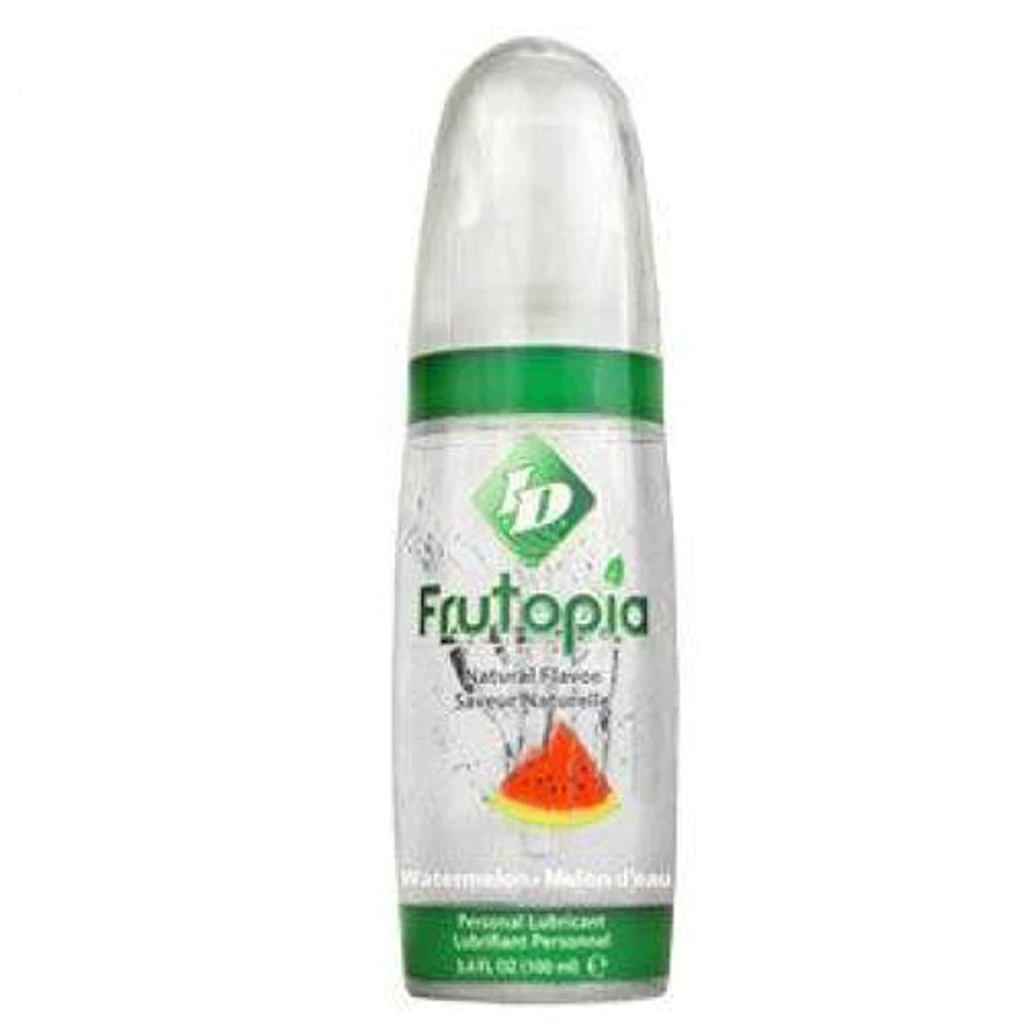ID FRUTOPIA Watermelon  3.4 fl oz Pump Bottle – Rechargeable, Discreet, Intimate Wellness Accessory – Quiet, Rechargeable, Waterproof, Couples & Solo Use, Discreet Intimate Wellness Accessory
