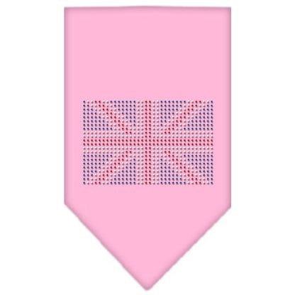 Pet and Dog Bandana Rhinestone, "British Flag"