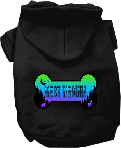 Pet Dog & Cat Screen Printed Hoodie for Medium to Large Pets (Sizes