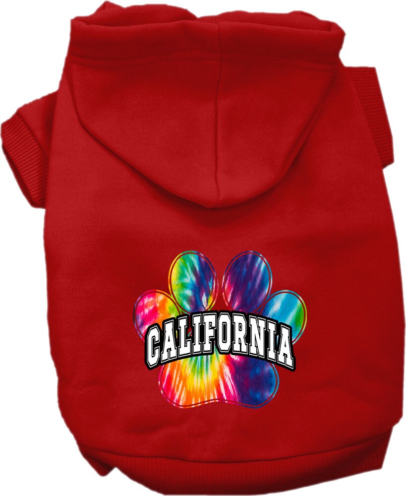 Pet Dog & Cat Screen Printed Hoodie for Medium to Large Pets (Sizes