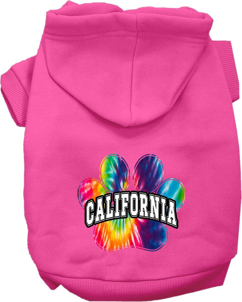 Pet Dog & Cat Screen Printed Hoodie for Medium to Large Pets (Sizes