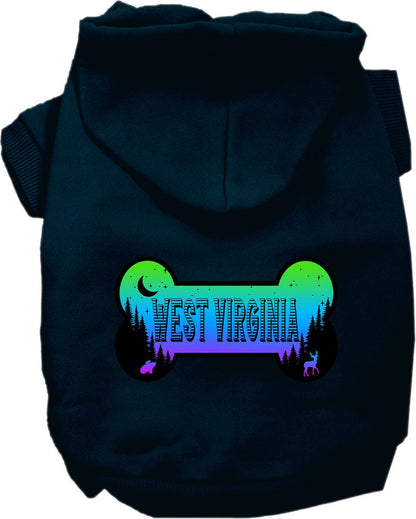 Pet Dog & Cat Screen Printed Hoodie for Medium to Large Pets (Sizes