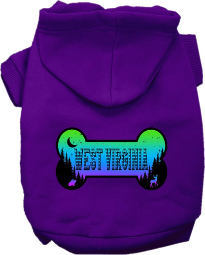 Pet Dog & Cat Screen Printed Hoodie for Medium to Large Pets (Sizes