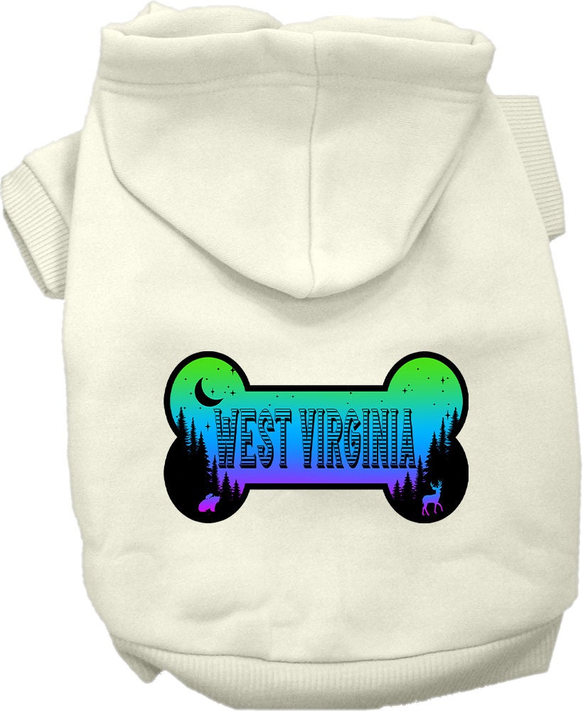 Pet Dog & Cat Screen Printed Hoodie for Medium to Large Pets (Sizes