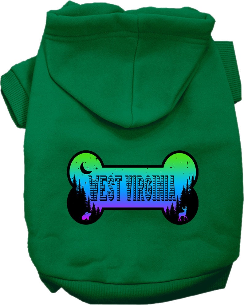 Pet Dog & Cat Screen Printed Hoodie for Medium to Large Pets (Sizes