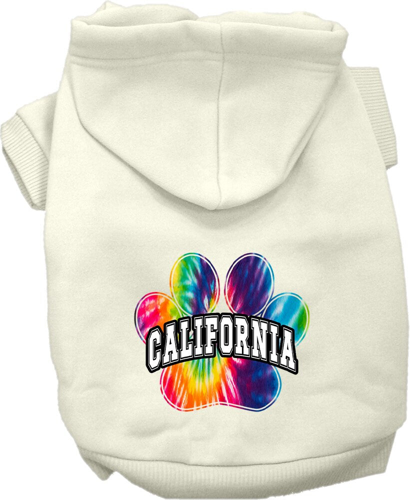 Pet Dog & Cat Screen Printed Hoodie for Medium to Large Pets (Sizes