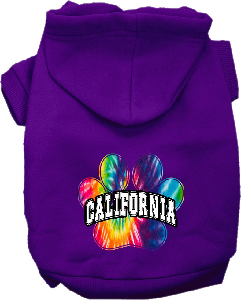Pet Dog & Cat Screen Printed Hoodie for Medium to Large Pets (Sizes