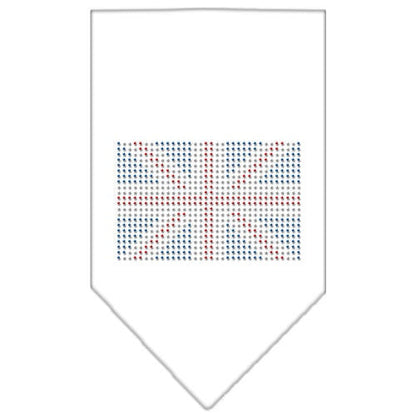 Pet and Dog Bandana Rhinestone, "British Flag"