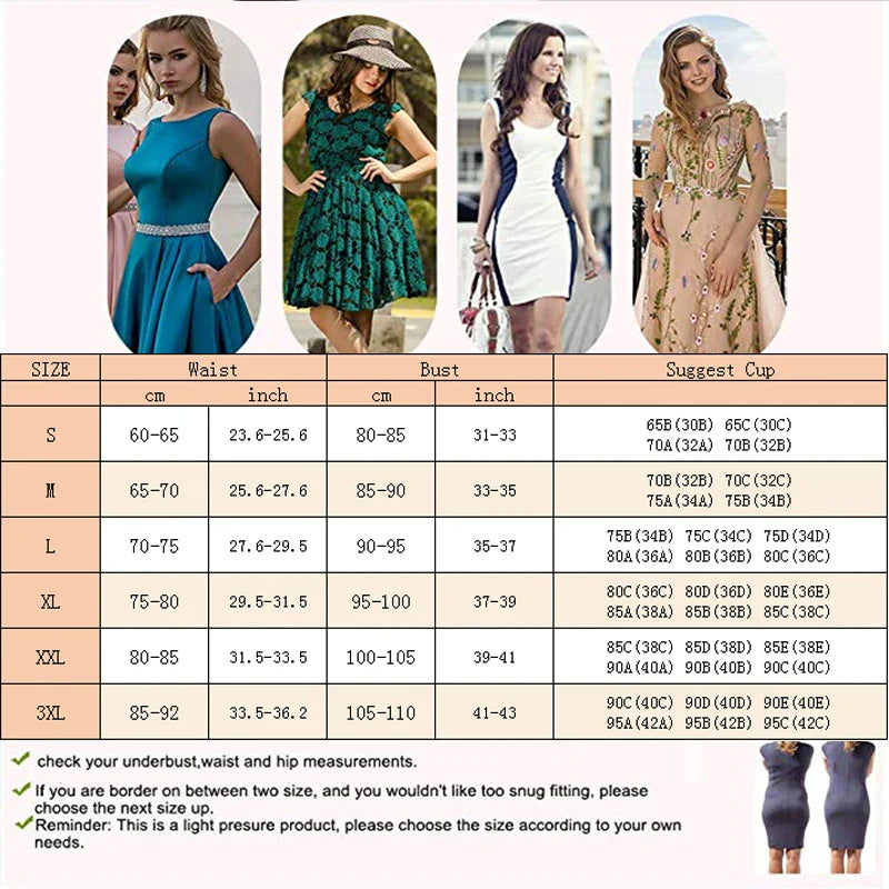 SlimFit V Neck Shapewear Bodysuit