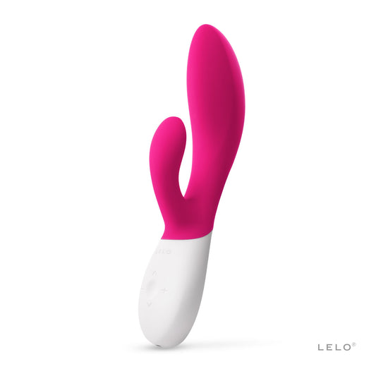 Ina Wave 2 Cerise – Rechargeable, Discreet, Intimate Wellness Accessory – Quiet, Rechargeable, Waterproof, Couples & Solo Use, Discreet Intimate Wellness Accessory