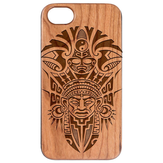 Indian Mask - Engraved